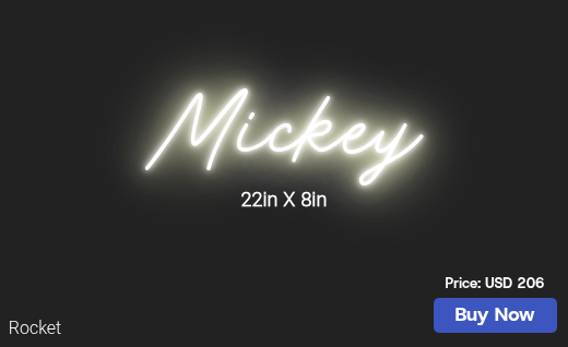 CUSTOM NEON SIGN FOR Alanismadyum
