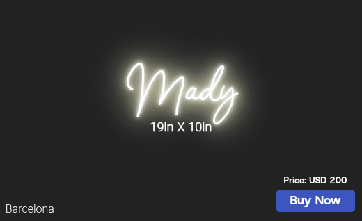 CUSTOM NEON SIGN FOR Tiannalove430