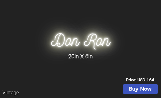 CUSTOM NEON SIGN FOR Rsdbrown28