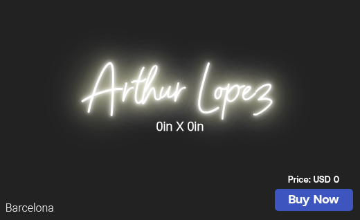 CUSTOM NEON SIGN FOR Joseph