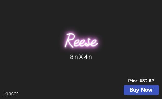 CUSTOM NEON SIGN FOR Mranallo102