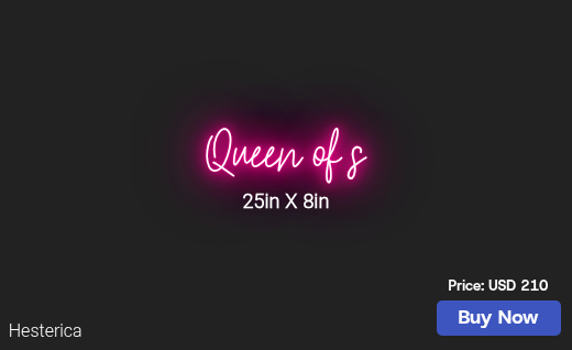 CUSTOM NEON SIGN FOR Gillian 1913 Shops