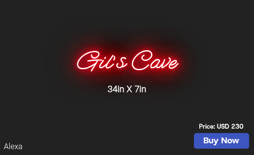 CUSTOM NEON SIGN FOR Gjtasha