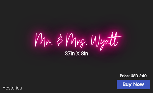 CUSTOM NEON SIGN FOR Tracitheteacher