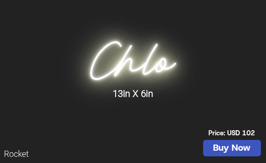 CUSTOM NEON SIGN FOR Piinkluc