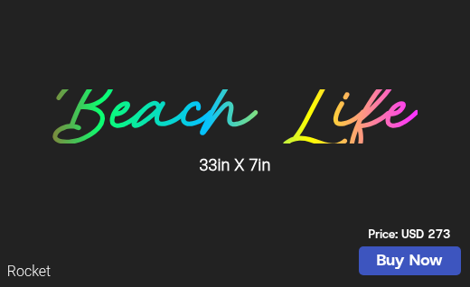 CUSTOM NEON SIGN FOR Jenny Leblanc44