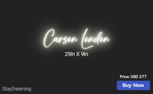 CUSTOM NEON SIGN FOR Rachraye1748
