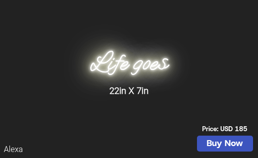 CUSTOM NEON SIGN FOR Vettfan1