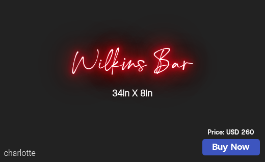 CUSTOM NEON SIGN FOR Ashleymagnifico1
