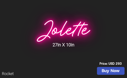CUSTOM NEON SIGN FOR Rmanzzz03