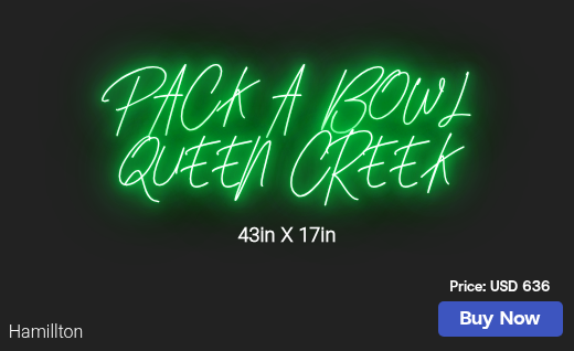 CUSTOM NEON SIGN FOR Brock