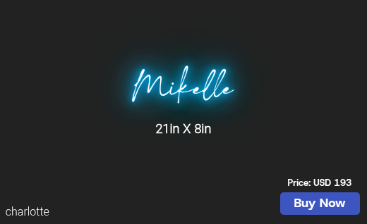 CUSTOM NEON SIGN FOR Jrucks0