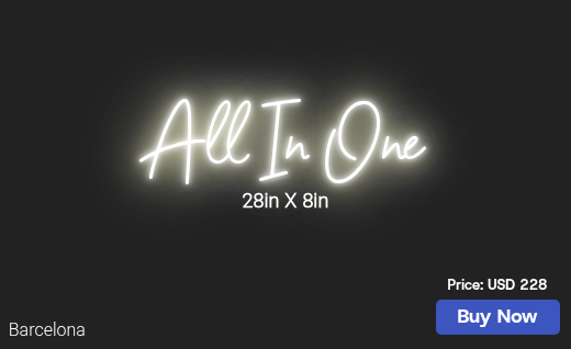 CUSTOM NEON SIGN FOR Smiller