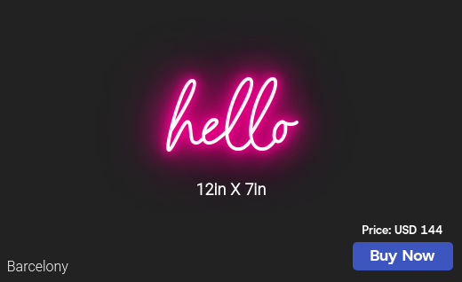 CUSTOM NEON SIGN FOR Khizra Farrukh