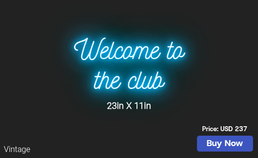 CUSTOM NEON SIGN FOR Hannahdevine83