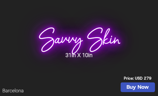 CUSTOM NEON SIGN FOR Savfoster94