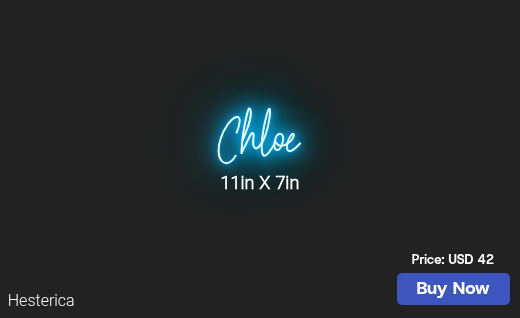 CUSTOM NEON SIGN FOR Piinkluc