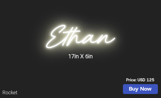 CUSTOM NEON SIGN FOR Eddie007hamilton