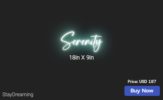 CUSTOM NEON SIGN FOR Probablyfine2024