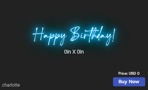 CUSTOM NEON SIGN FOR Lld813
