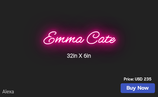 CUSTOM NEON SIGN FOR Cathyjohnston1