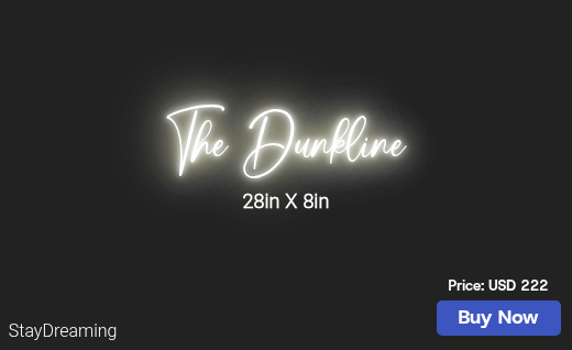 CUSTOM NEON SIGN FOR Ndunklin