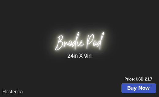 CUSTOM NEON SIGN FOR Conner414