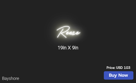 CUSTOM NEON SIGN FOR Mranallo102