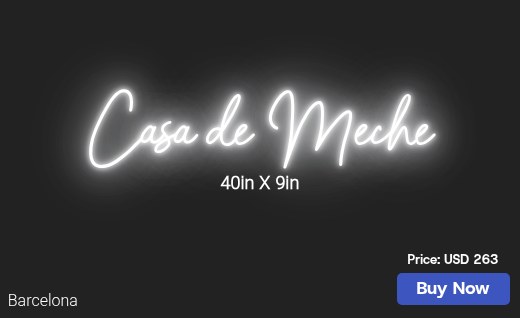 CUSTOM NEON SIGN FOR Ocanasmaria76