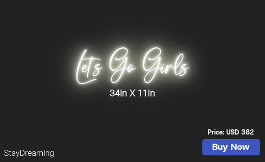 CUSTOM NEON SIGN FOR Christinakfisher
