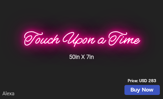 CUSTOM NEON SIGN FOR Rsalinas