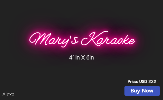 CUSTOM NEON SIGN FOR Elizabethreiss477