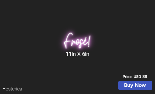 CUSTOM NEON SIGN FOR Krisfromnaples