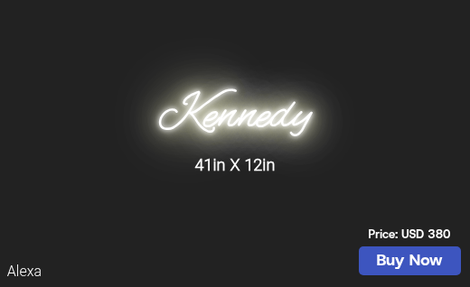 CUSTOM NEON SIGN FOR Audreacowan