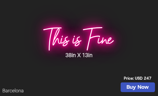 CUSTOM NEON SIGN FOR Scottborch