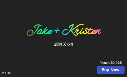 CUSTOM NEON SIGN FOR Kbhrn