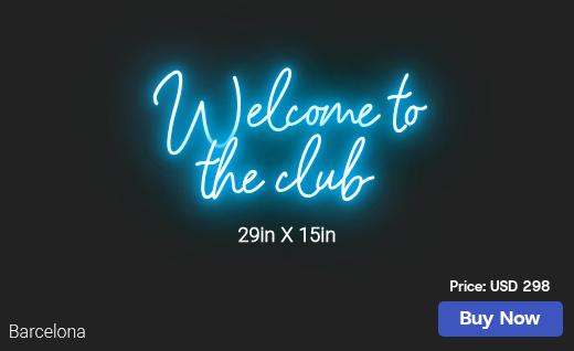 CUSTOM NEON SIGN FOR Hannahdevine83