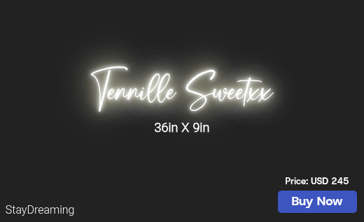 CUSTOM NEON SIGN FOR Brookettaylor