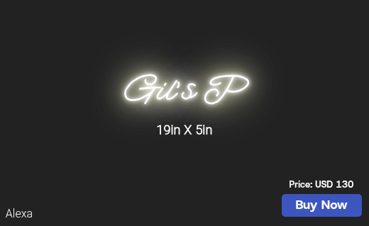 CUSTOM NEON SIGN FOR Gjtasha