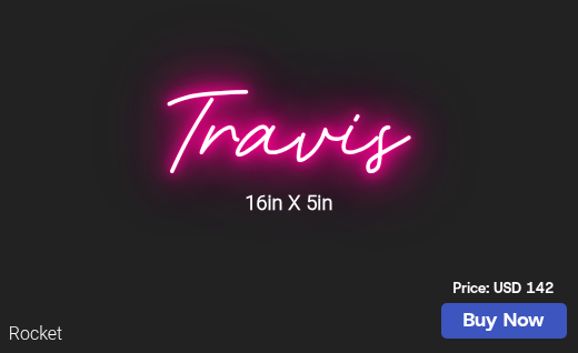 CUSTOM NEON SIGN FOR Ms Christinefleming