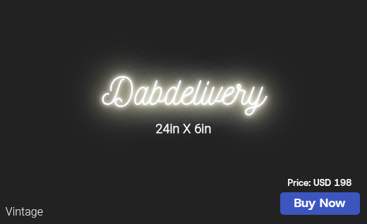 CUSTOM NEON SIGN FOR Donaldsoucie