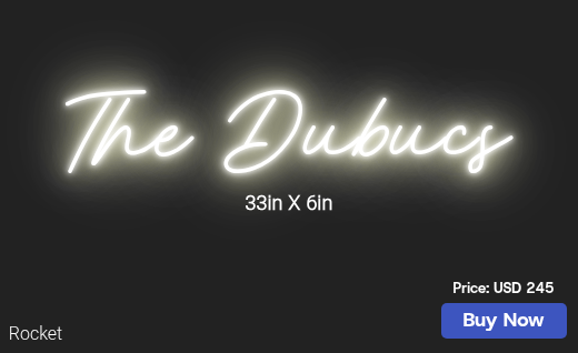 CUSTOM NEON SIGN FOR Kmdevillier