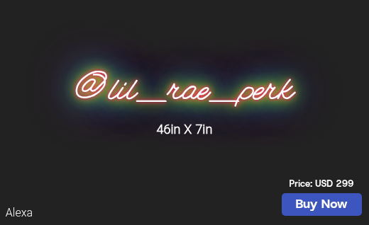 CUSTOM NEON SIGN FOR Raelynnperkins10