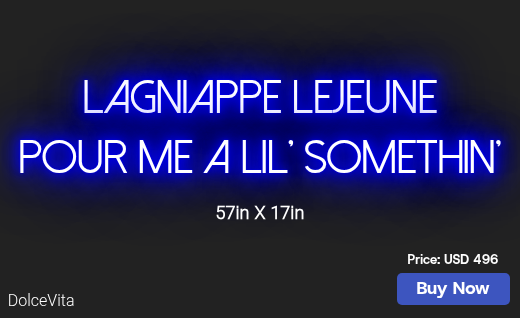 CUSTOM NEON SIGN FOR Stacylejeune