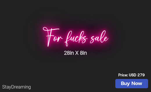 CUSTOM NEON SIGN FOR Eparker2283