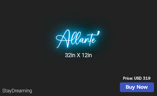 CUSTOM NEON SIGN FOR Tokens Puzzle 1y