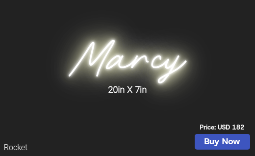 CUSTOM NEON SIGN FOR OrrJE0123