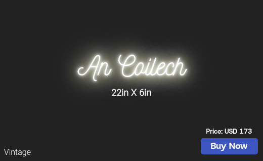 CUSTOM NEON SIGN FOR Helenkenny