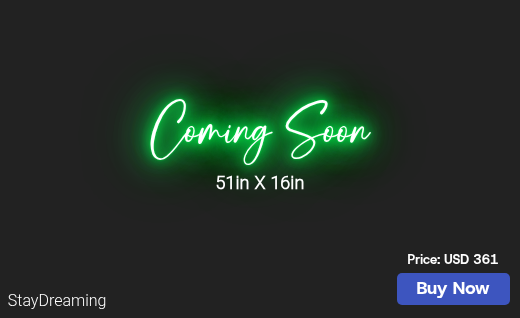 CUSTOM NEON SIGN FOR Ljacobs