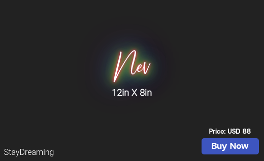 CUSTOM NEON SIGN FOR Reynoldsjimmie2